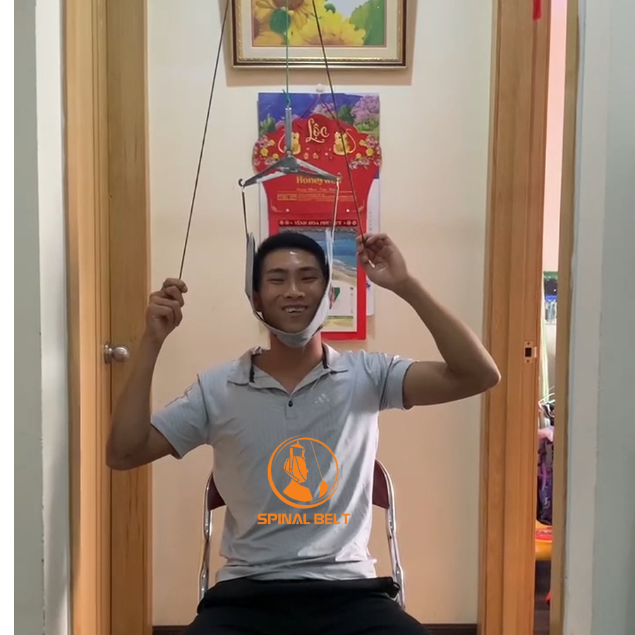 Đai Kéo Giãn Cột Sống Cổ Spinal Belt ( dạng móc treo)