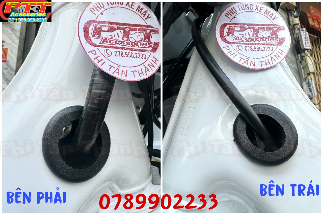 Cặp cao su sườn xe chaly
