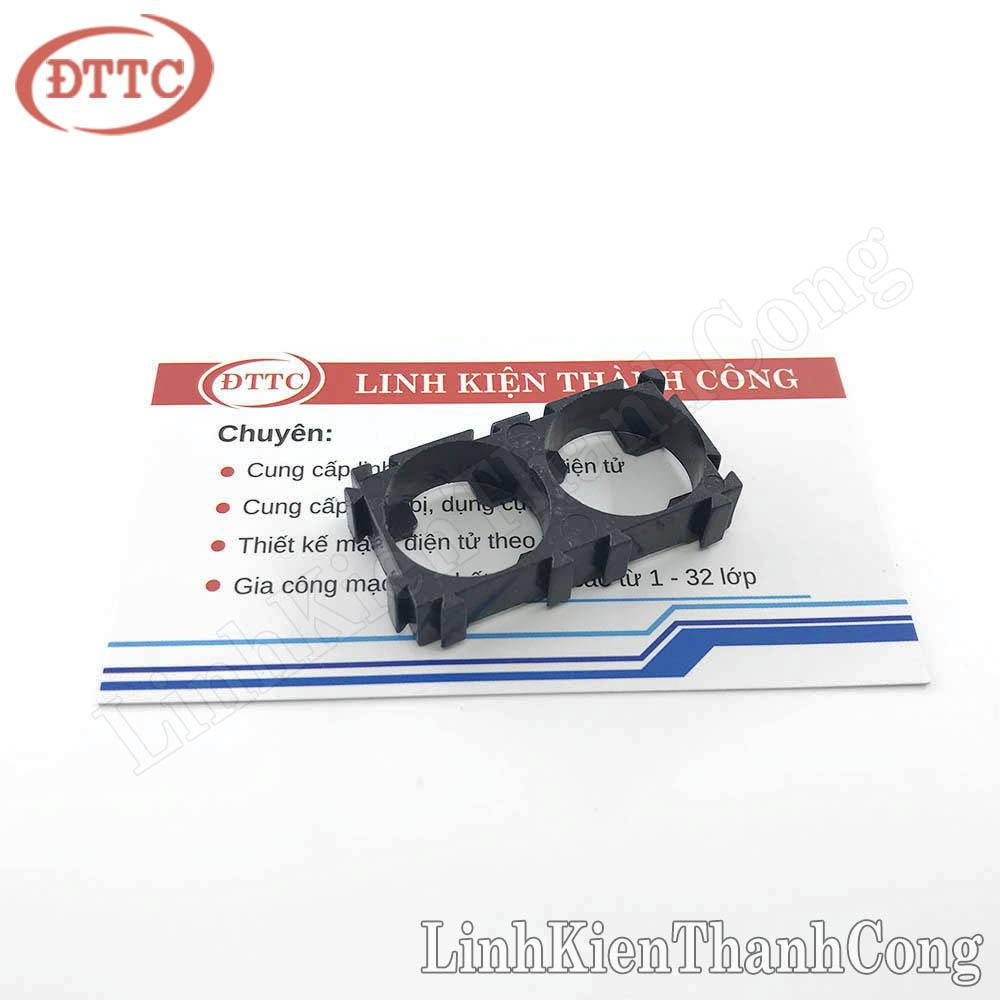 Đế giữ pin 18650 2p