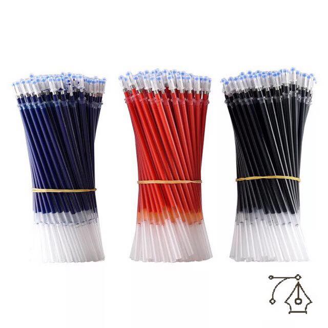 ComBo 100 Chiếc Ruột Bút Mực Nước màu Xanh