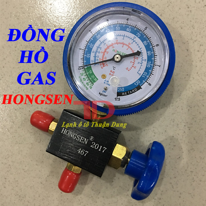 Đồng hồ đo gas đơn hạ áp - Vật Tư Điện Lạnh Ô Tô Thuận Dung