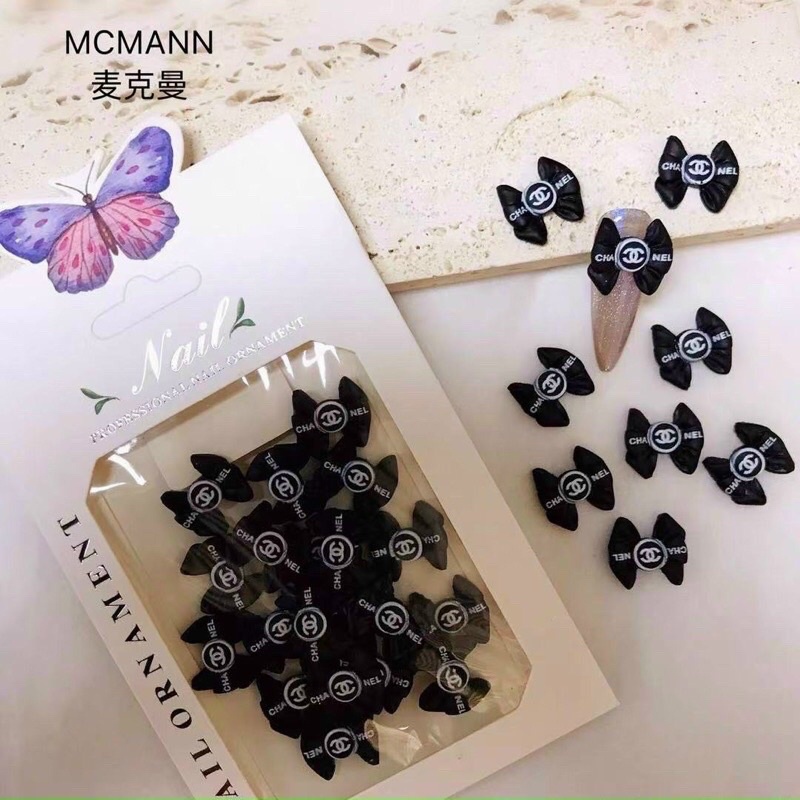 Cham nơ mix đen trắng đủ mẫu HOT NHẤT