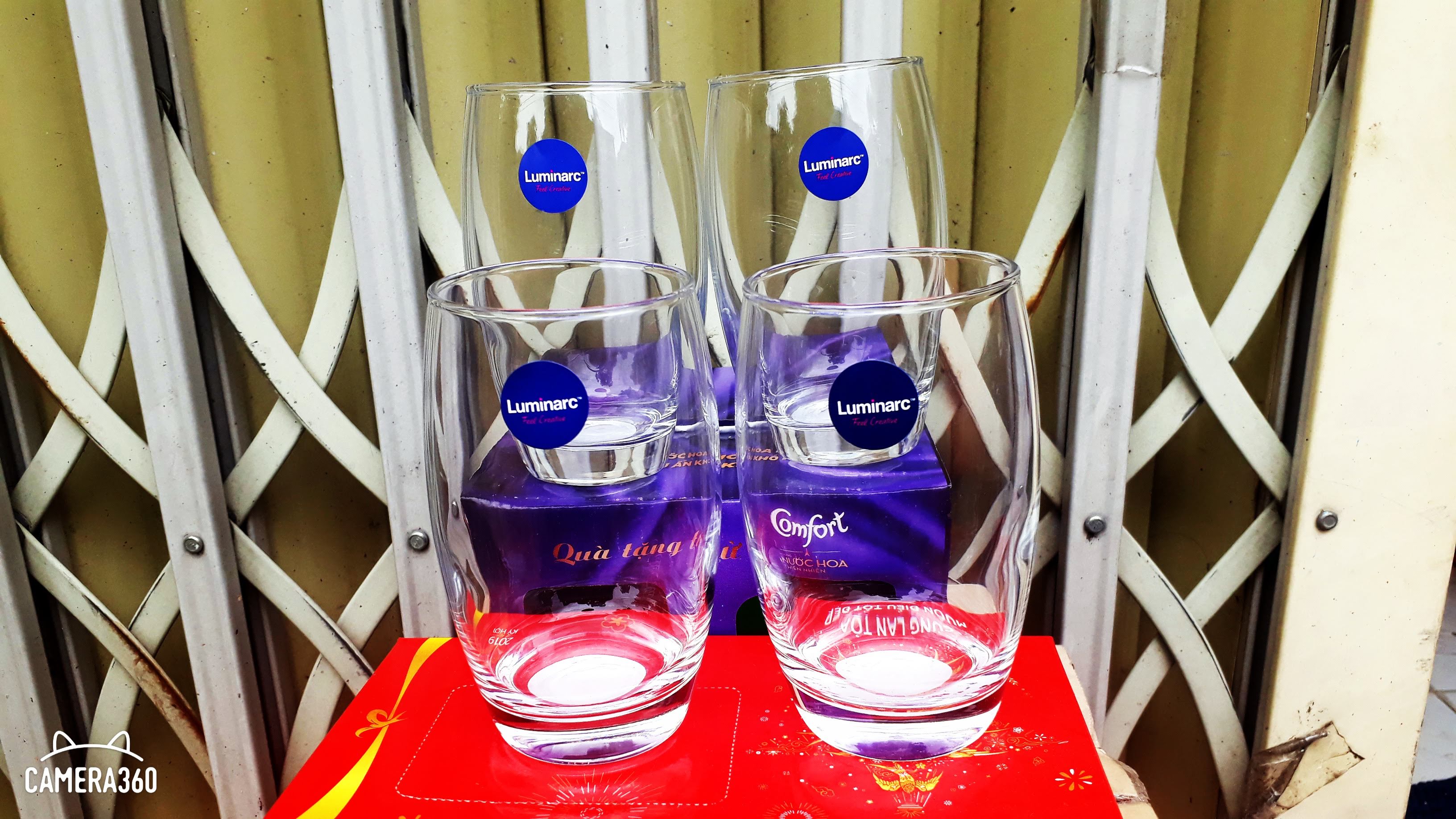 Bộ 3 ly thủy tinh Luminarc 350ml