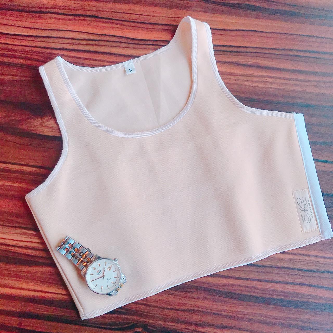 Áo Nịt Ngực Gen Thun Không Viền Cài Hông Tomboy - Áo Lót Nẹp Bó Làm Nhỏ Ngực Thể Thao Tập Gym Bigsize Nguyễn Nguyên