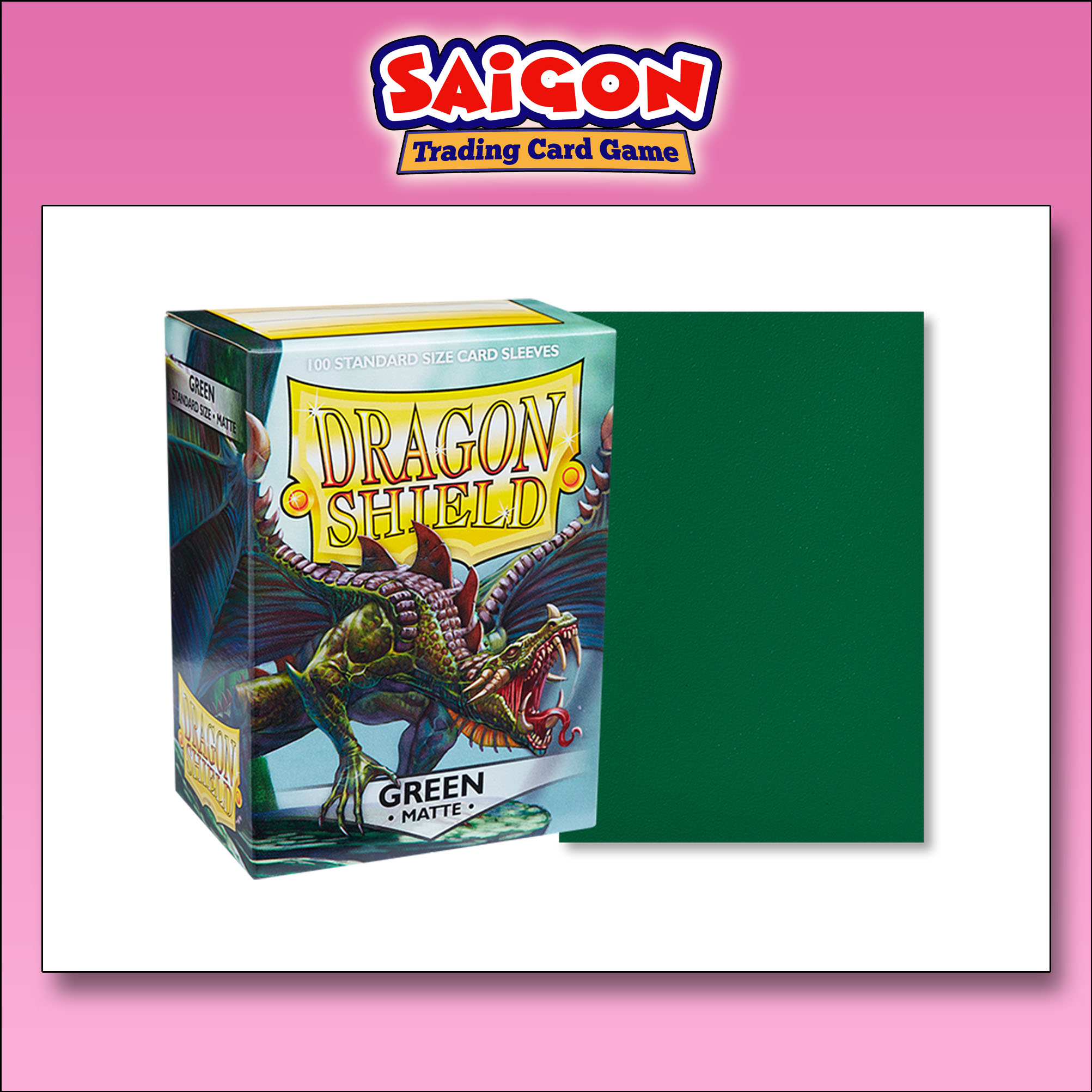 Dragon Shield Standard Size Matte Sleeve - Box of 100
