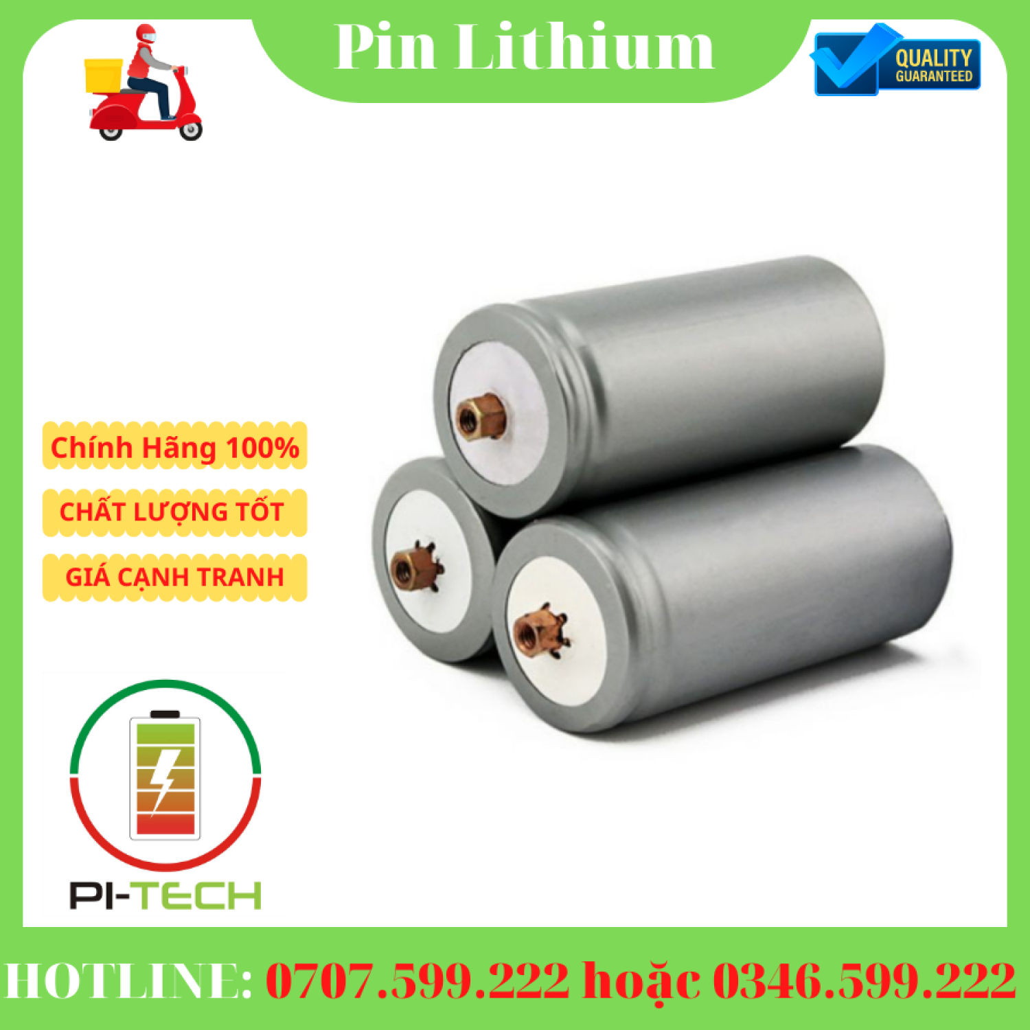 Pin Lithium Sắt 32700 6.0-6.8Ah 3.2v 3C max 10C