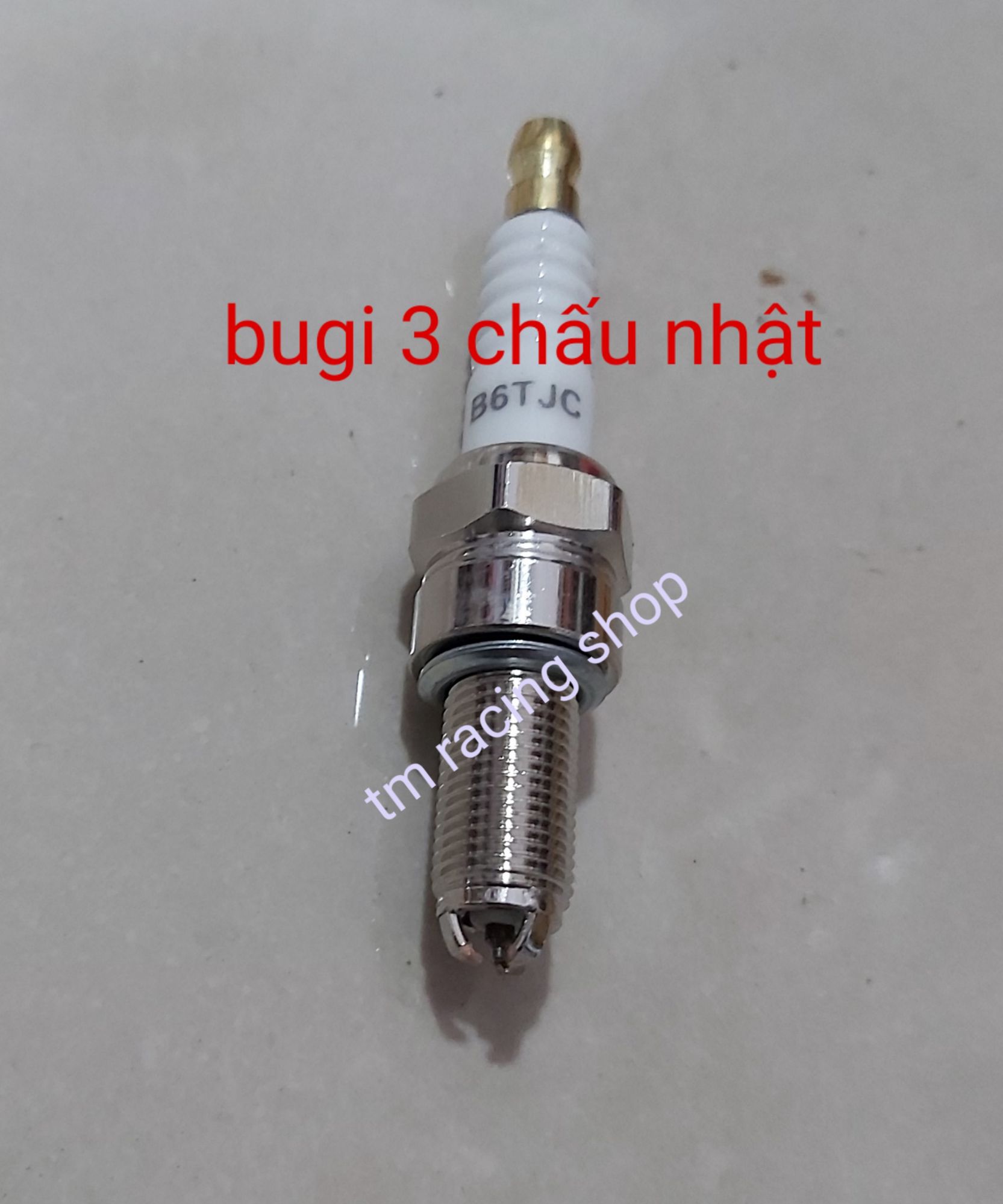 bugi 3 chấu nhật chân ngắn - chân dài bugi ba chấu hàng cao cấp