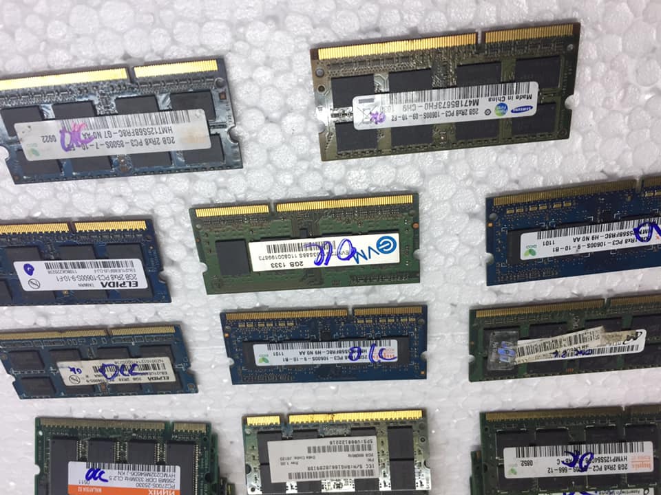 Ram DDR3 Laptop 2G Bus 1066 /1333
