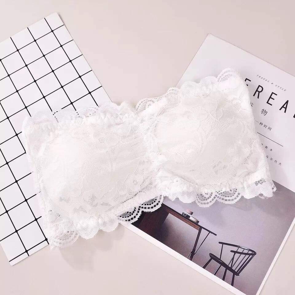 Lẻ 1 áo bra quây ren mút mỏng móc cài sau