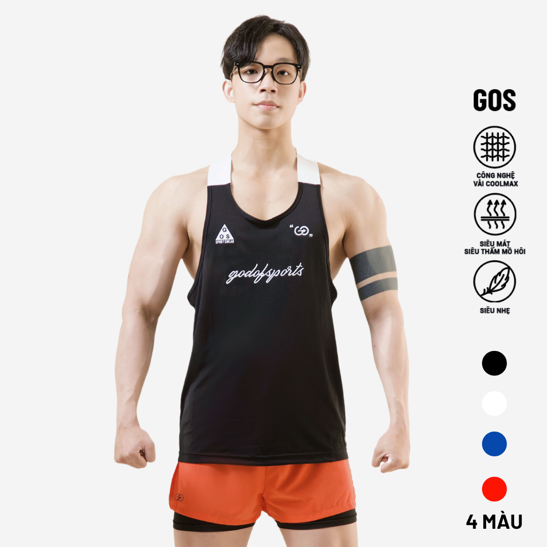 Áo ba lỗ thể thao GOS Victory 2022