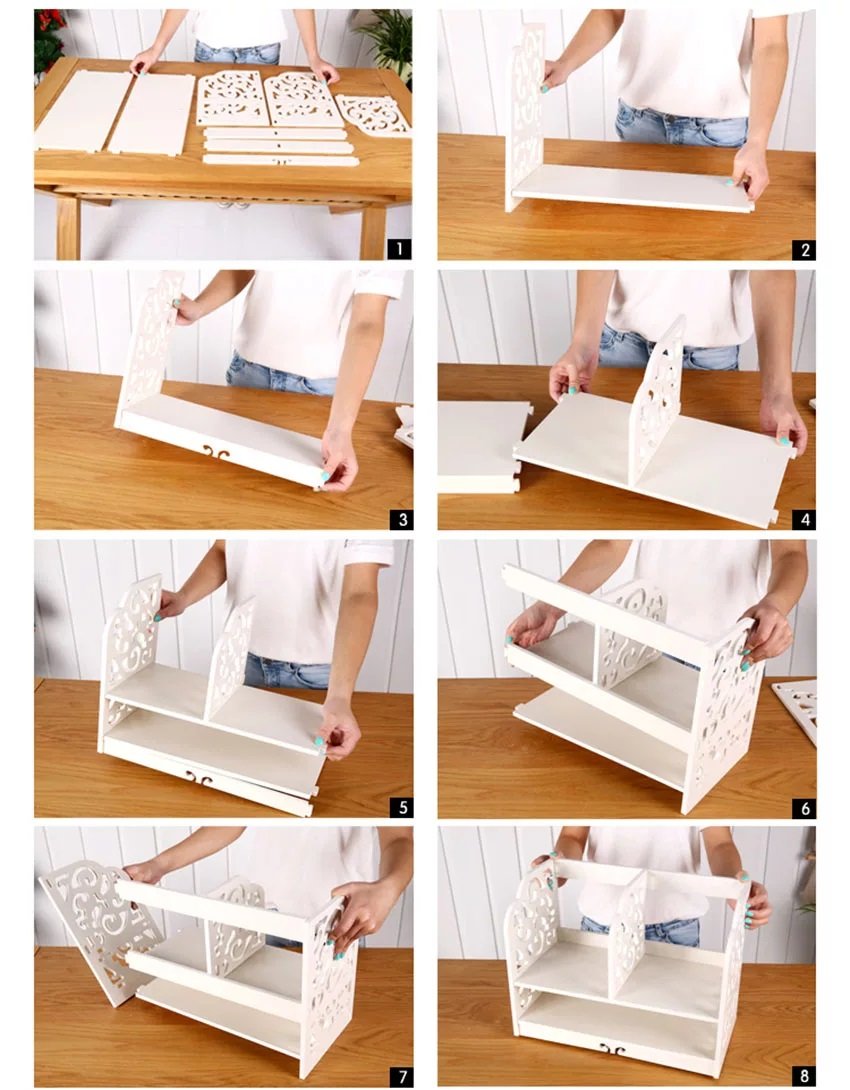 Kệ để bàn mini siêu cute siêu rẻ, 500*300*150mm ML106-3