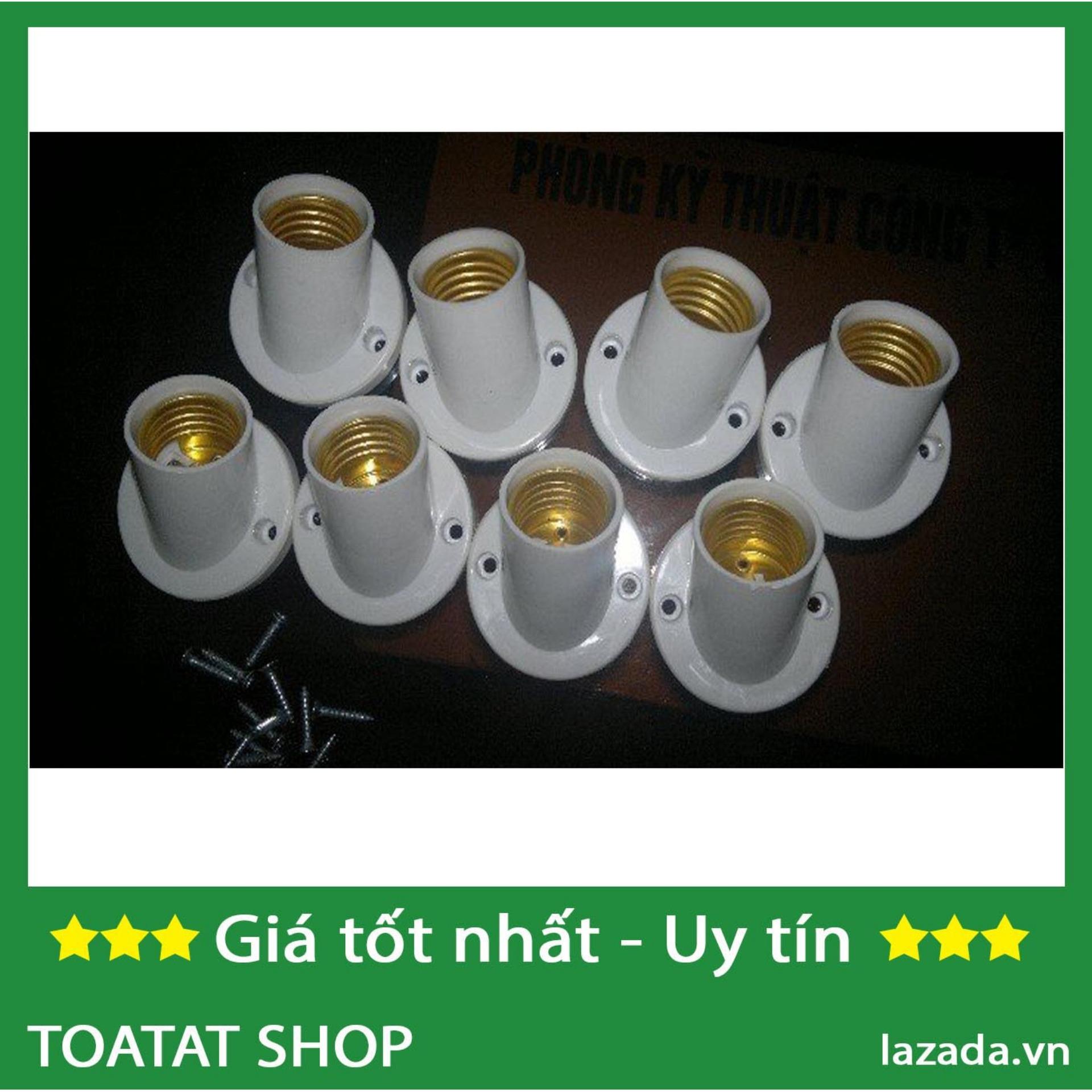 Bộ 2 chuôi đèn E27 gắn tường - 2 chế độ