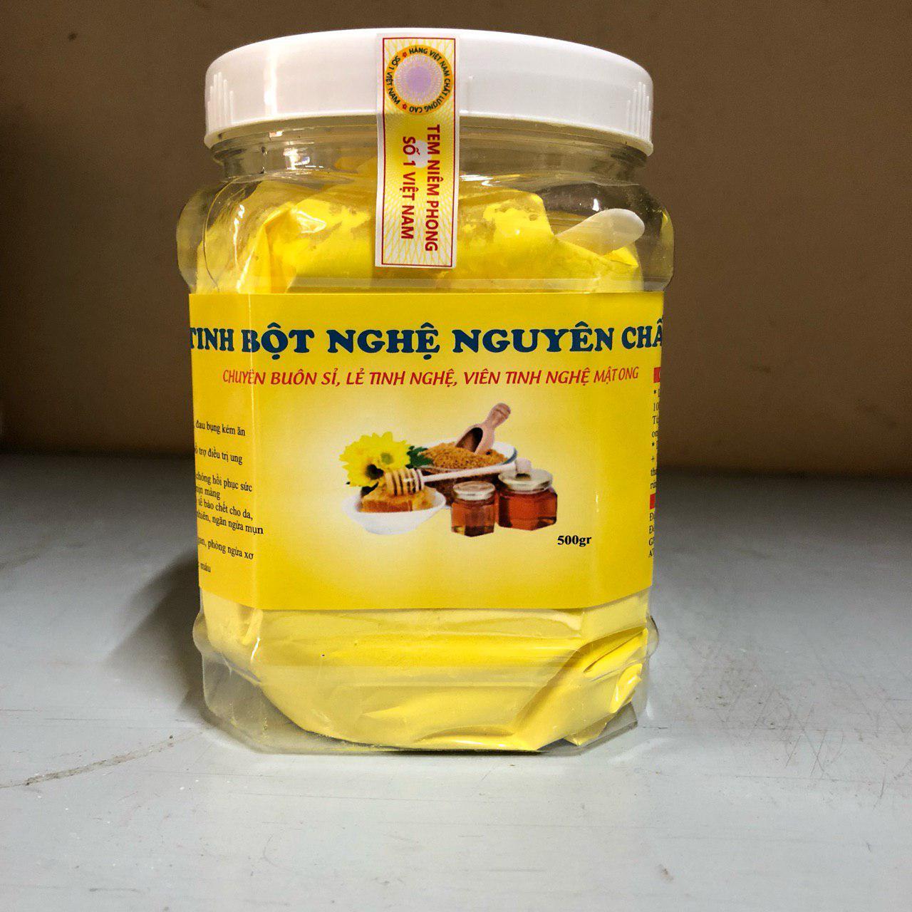 Tinh bột nghệ vàng 500gr