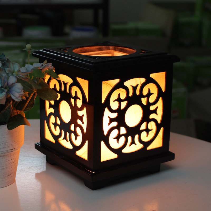 Đèn xông tinh dầu gỗ size to M0093