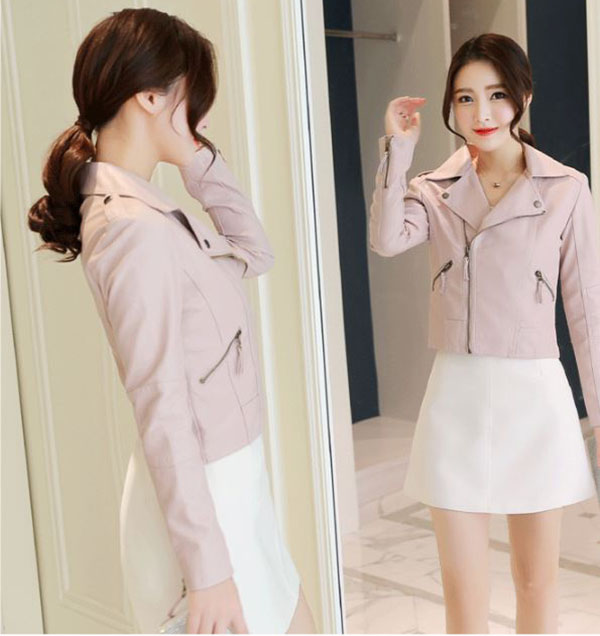 áo khoác da nữ cao cấp