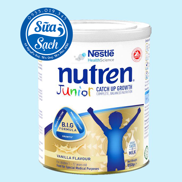 [HCM]Sữa bột Nutren Junior 800g date mới nhất ( cho trẻ suy dinh dưỡng)