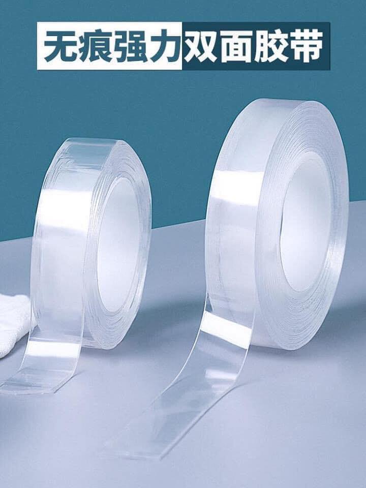 Băng Keo Dẻo 2 Mặt SIÊU DÍNH, chịu lực cao