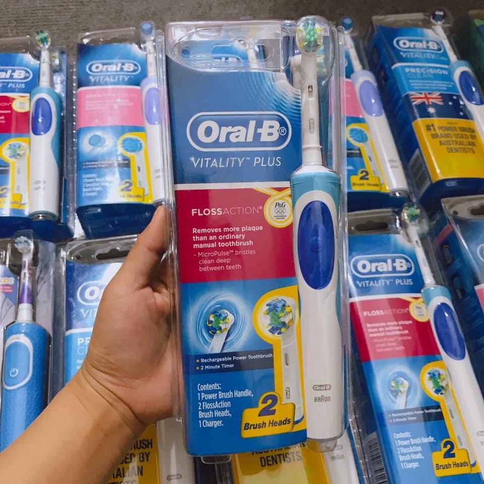 Bàn Chải Điện ORAL-B  ( bộ 2 đầu bàn chải)