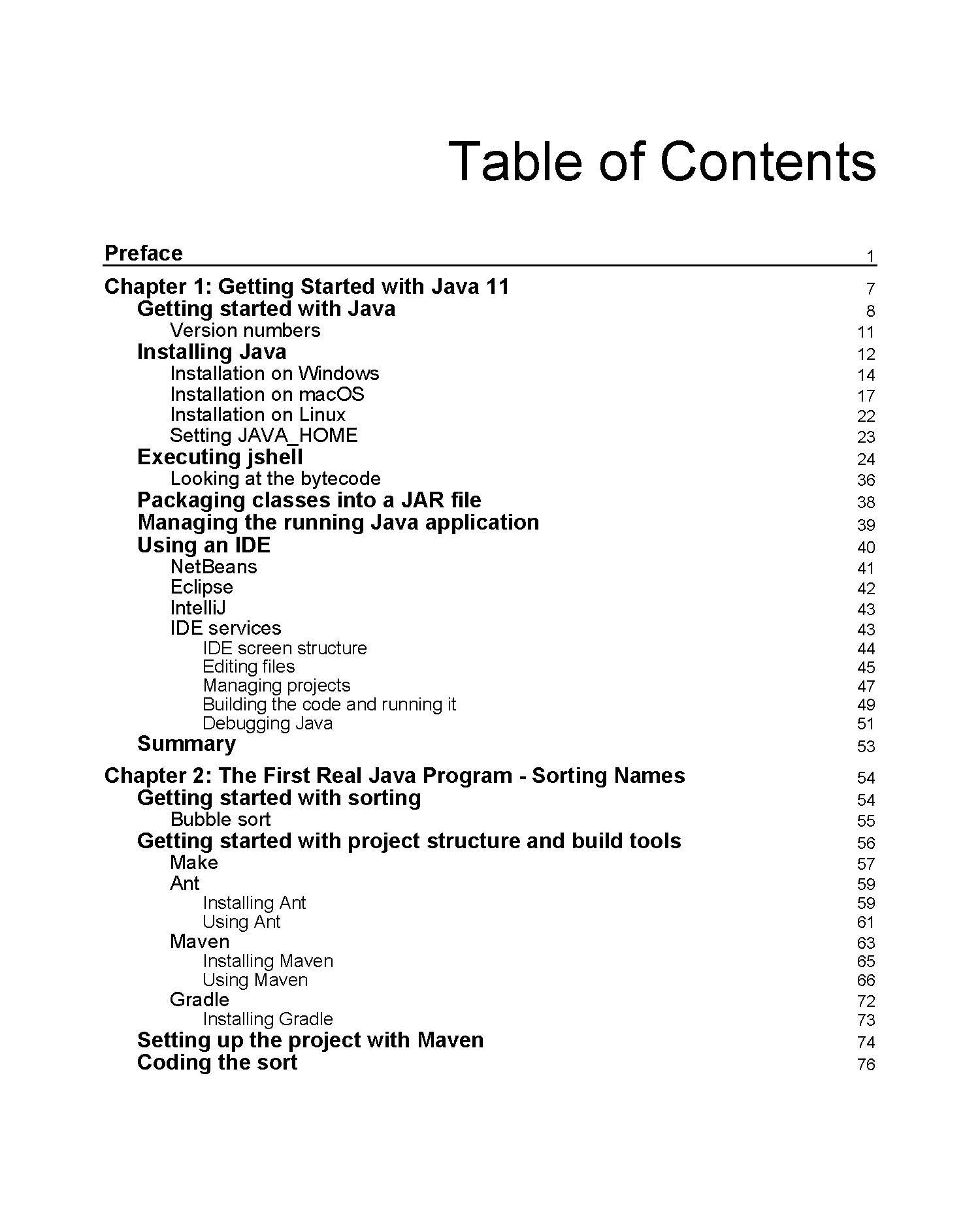 Java Projects