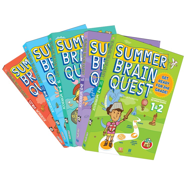 Sách : Tham Khảo Cấp 1 - Summer Brain Quest ( 5 -12 Tuổi )