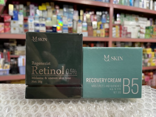 Combo tái tạo và phục hồi da MQ Skin B5 + Retinol 0.5% (30g x 2) nhập khẩu