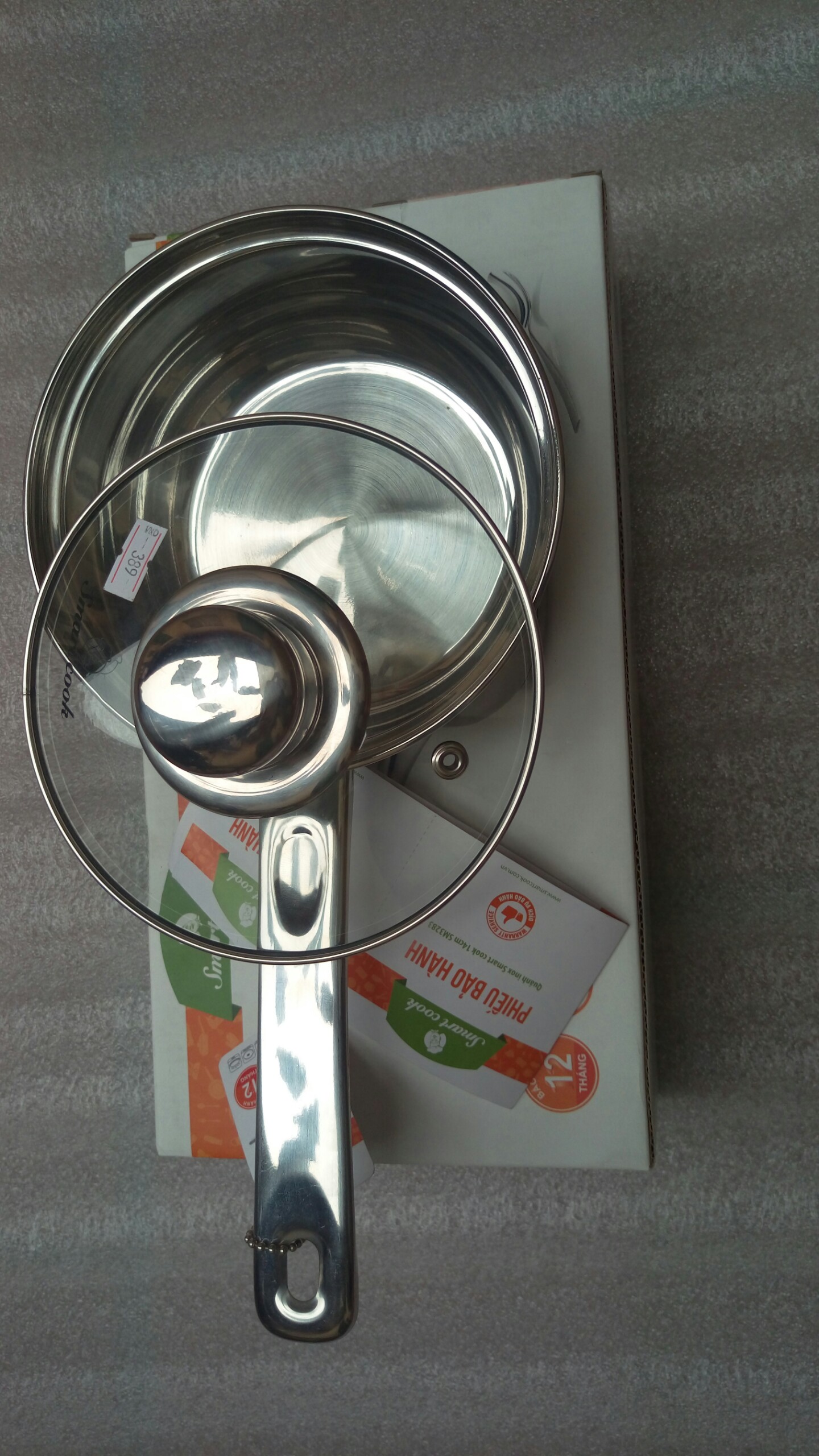 Quánh Inox ELmich Smartcook El3283  Size 14Cm