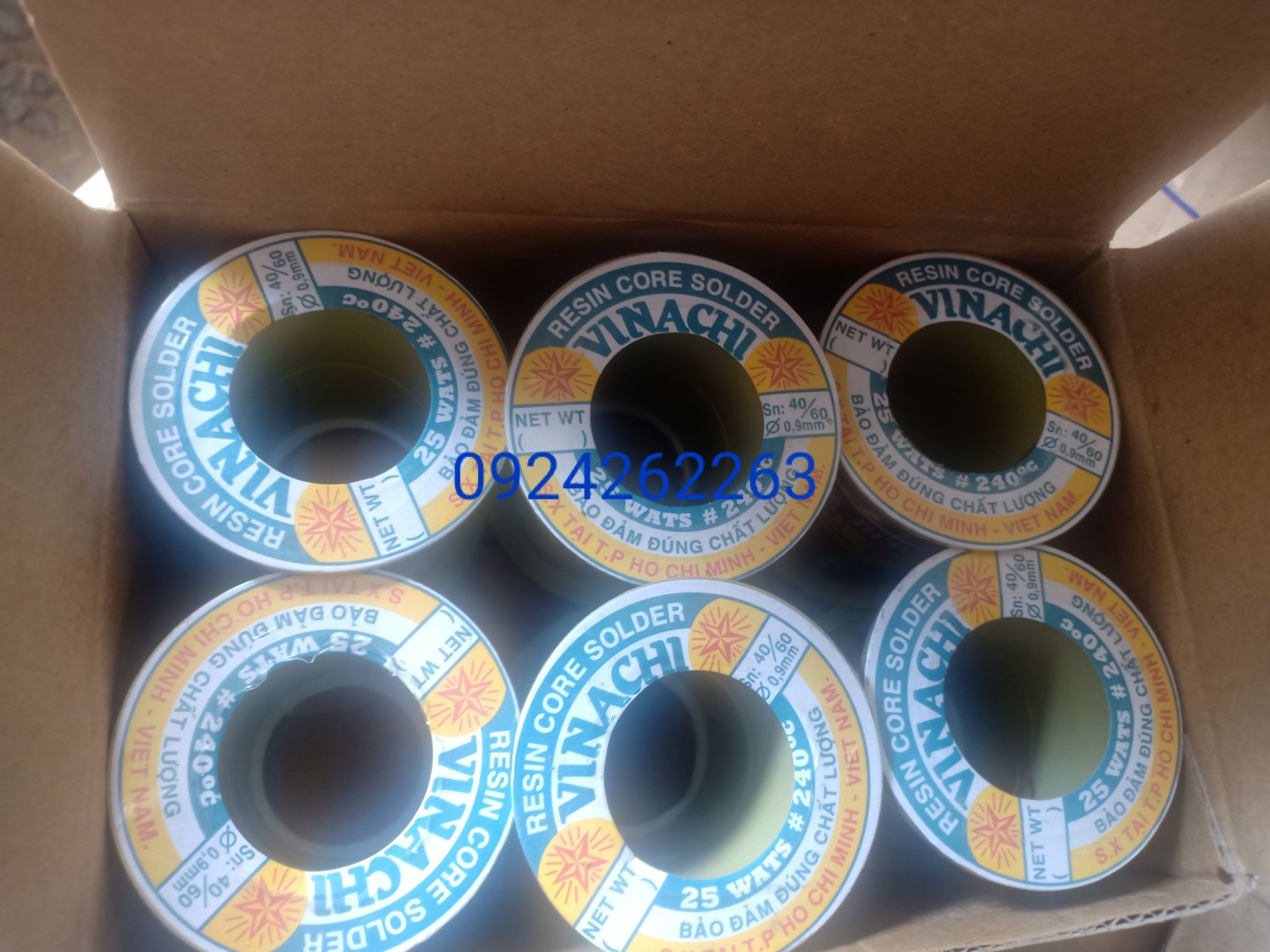Cuộn lớn Chì hàn-Thiếc hàn Vinachi loại 110g
