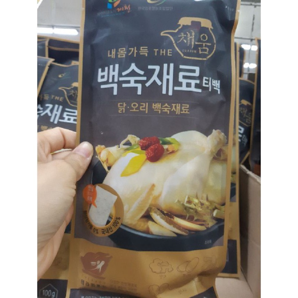 Sâm hầm gà Hàn Quốc 100g