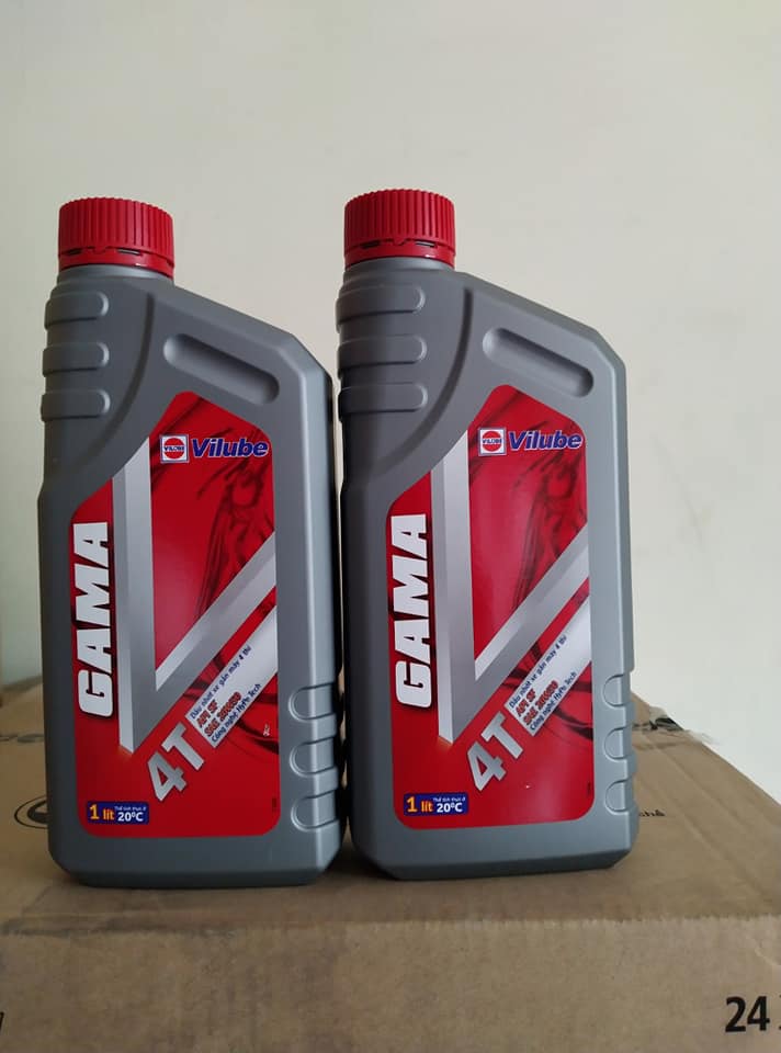 Combo gồm 2 chai dầu nhớt dung tích 1 lít
