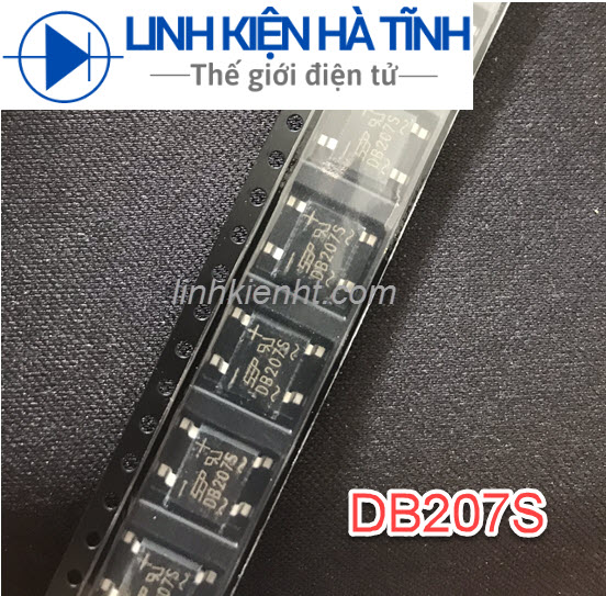 20 con chỉnh lưu cầu - diode cầu db207s db207 207 2a 1000v sop-4