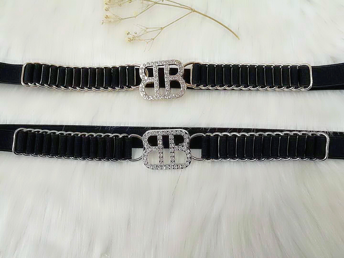 Đai váy kết 1.5cm đai chun co giãn
