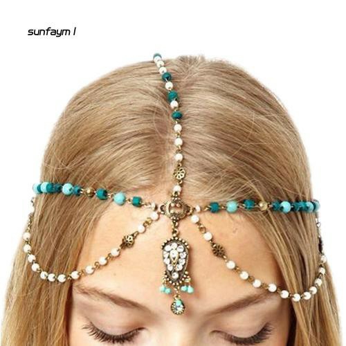 Headchain Đội Đầu Phong Cách Boho Vintage