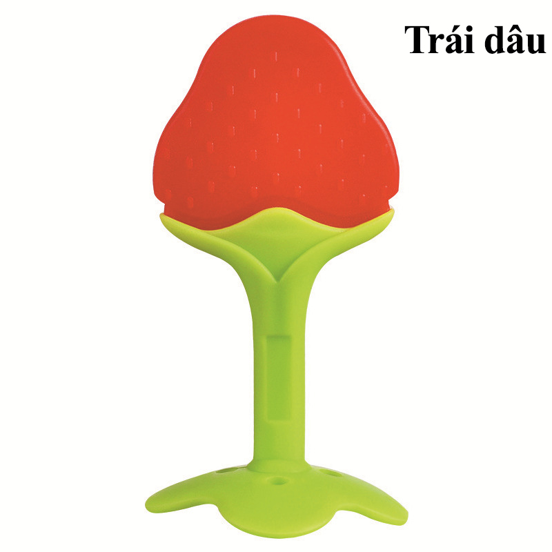 Gặm nướu hoa quả cho bé