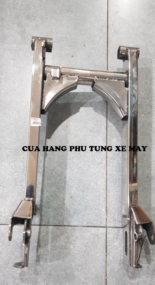 Gấp gắn Sirius xăng cơ inox 304 - phụ tùng xe máy nhông xích