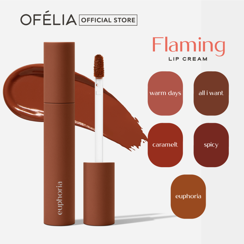 Son Kem OFÉLIA Flaming Lip Cream (4.2g) nhập khẩu