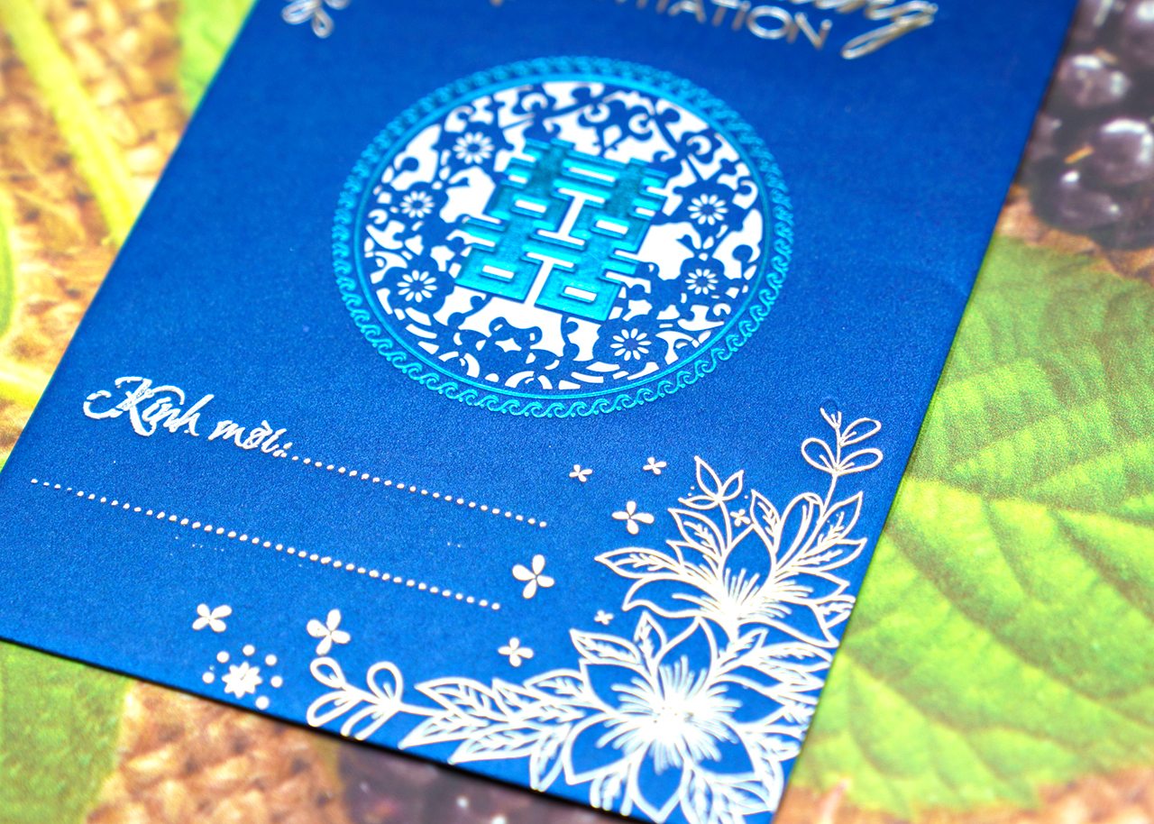 Thiệp cưới truyền thống ON15