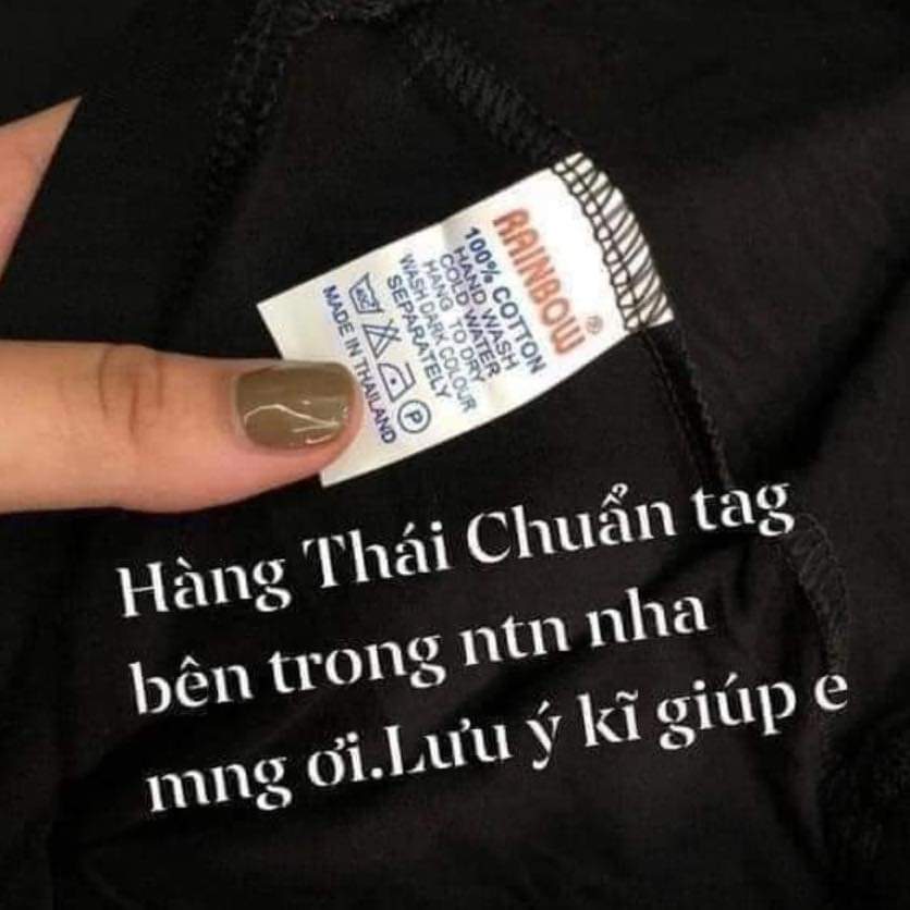(40-72kg) Quần legging nữ lửng dưới gối thun thái RAINBOW (legging nữ lửng qua gối)