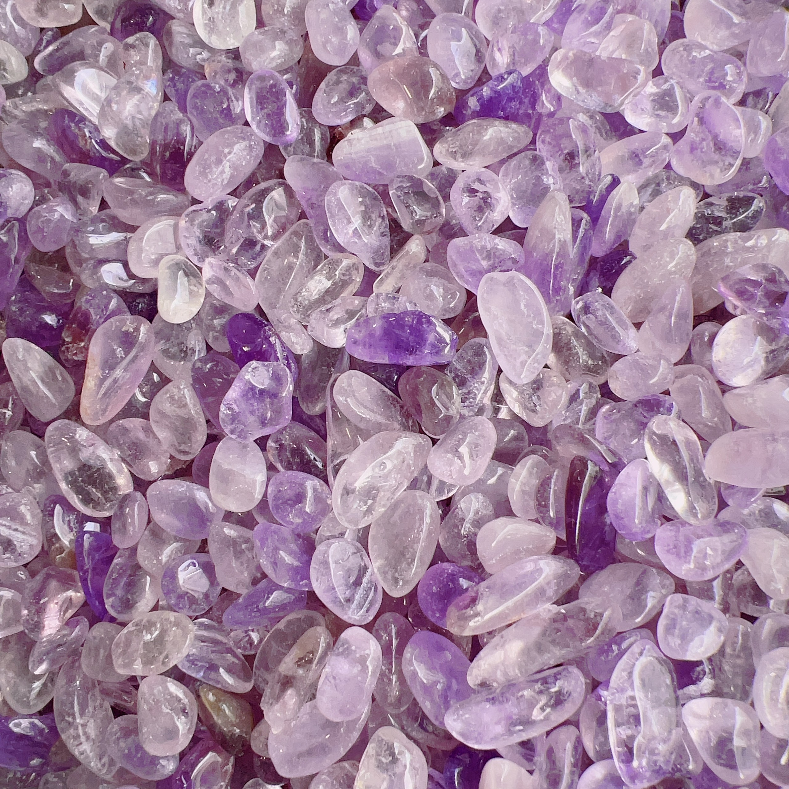 100g Vụn đá Amethyst - Thạch anh tím tự nhiên