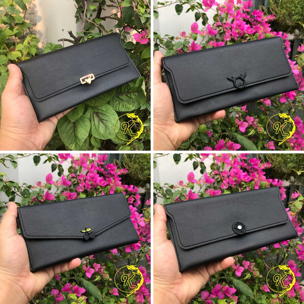 Ví nữ cầm tay dáng dài - PU leather