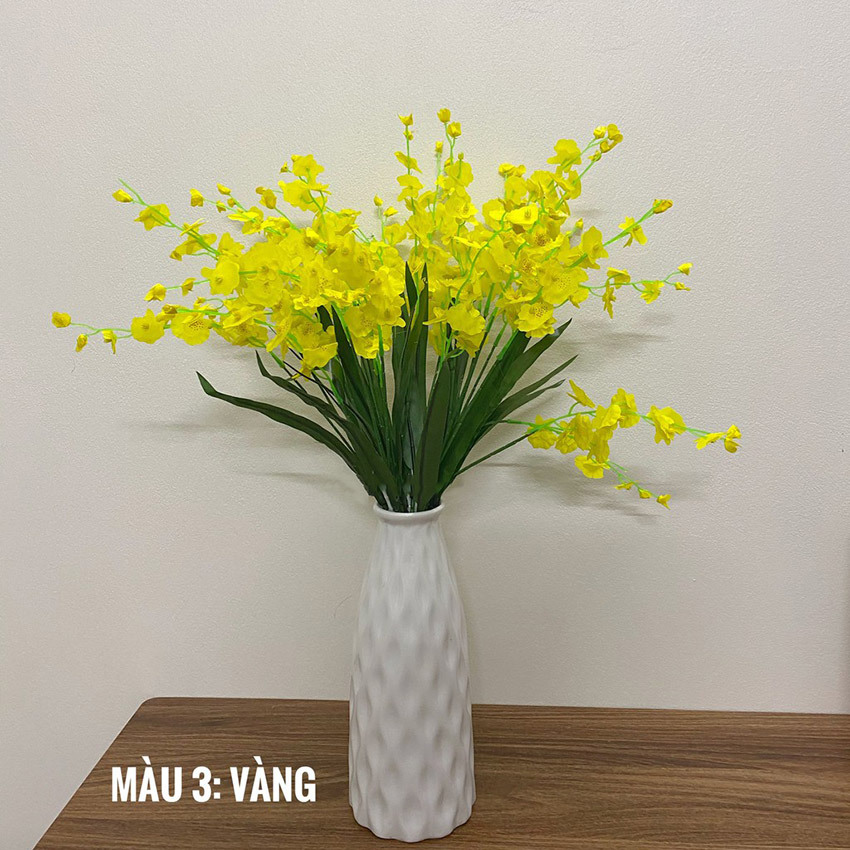 Hoa lan vũ nữ trang trí -Cây hoa giả
