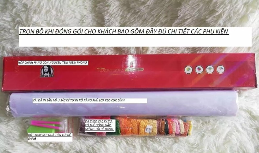Tranh đính đá Cha mẹ - KT:88*55cm _VS321_chưa đính đá