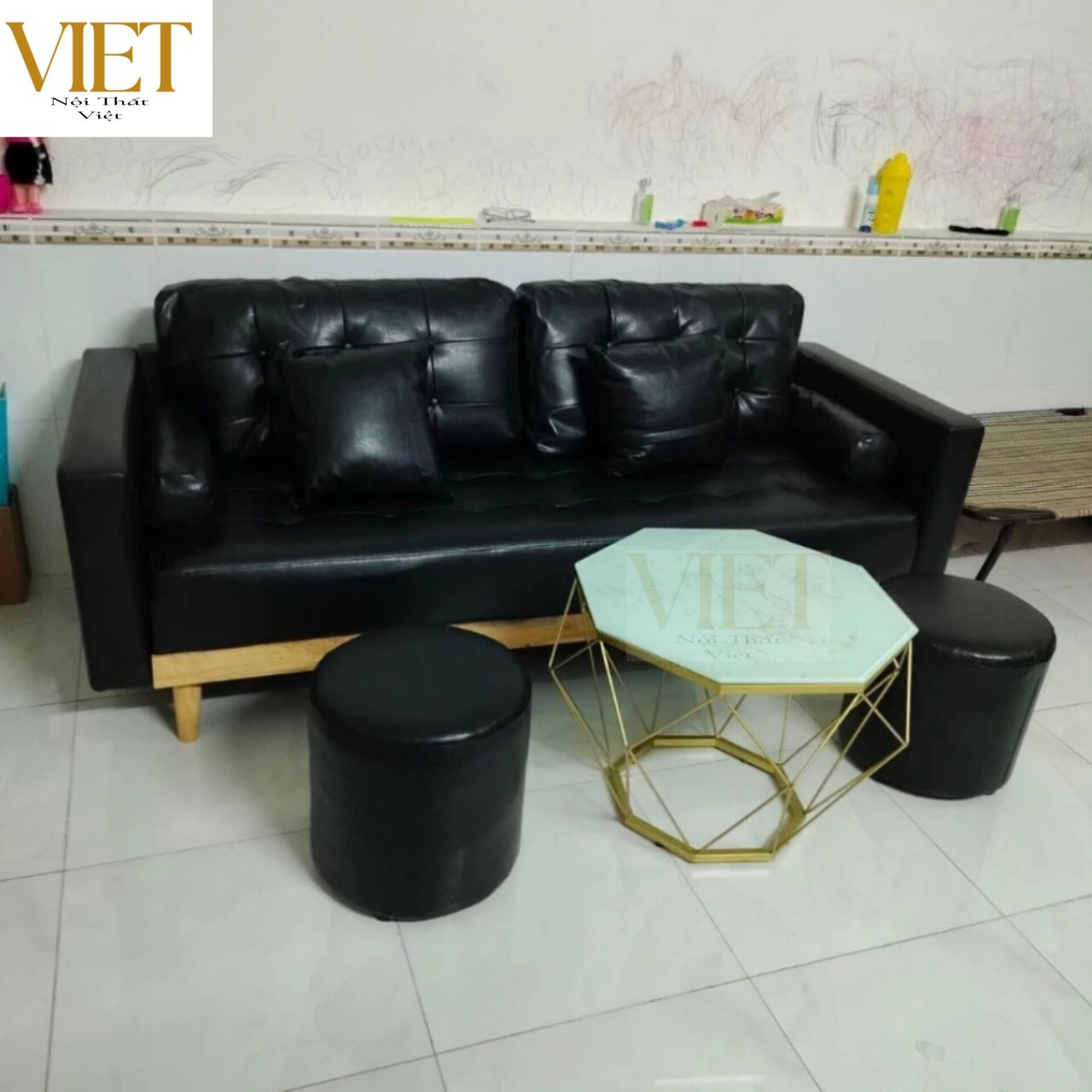 Sofa phòng khách hiện đại, sopha nhập khẩu