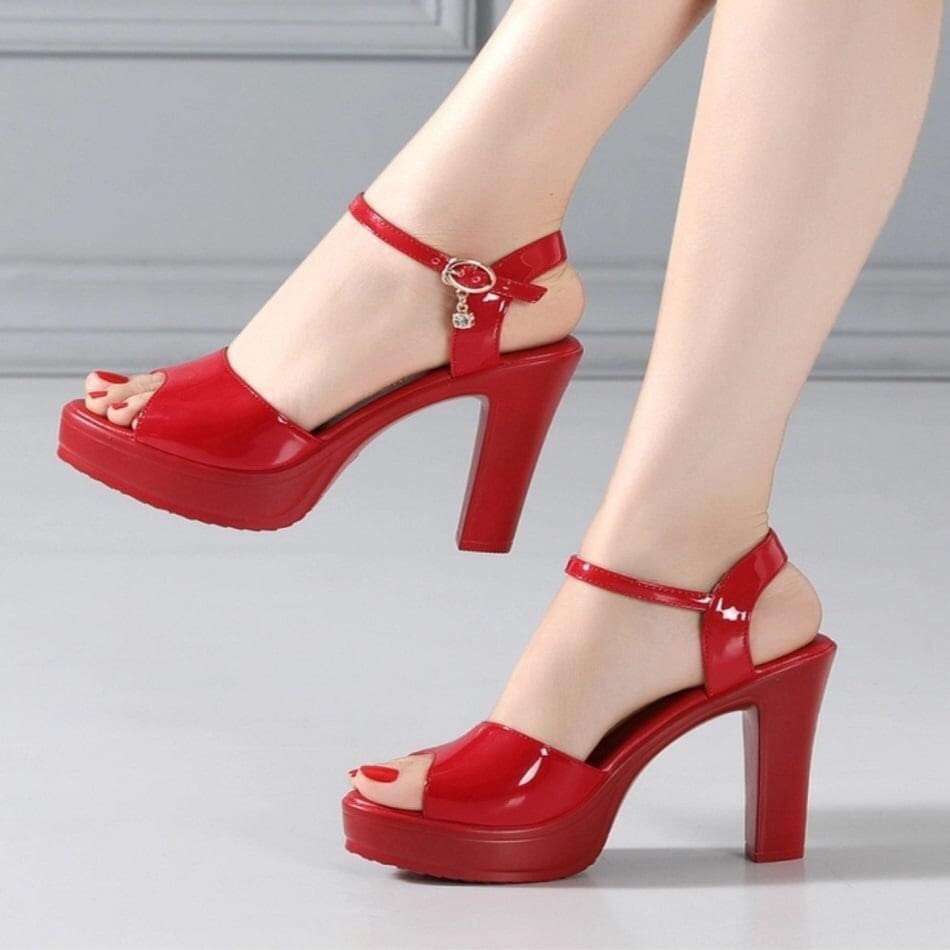 Giày sandal quai bản 10p cao cấp