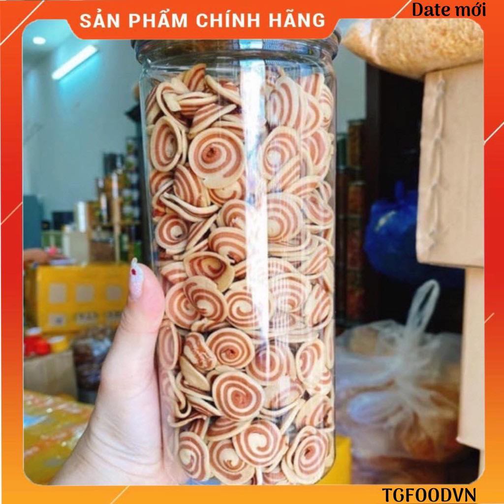 Bánh tai heo nhí truyền thống hũ pet 350g giòn ngon