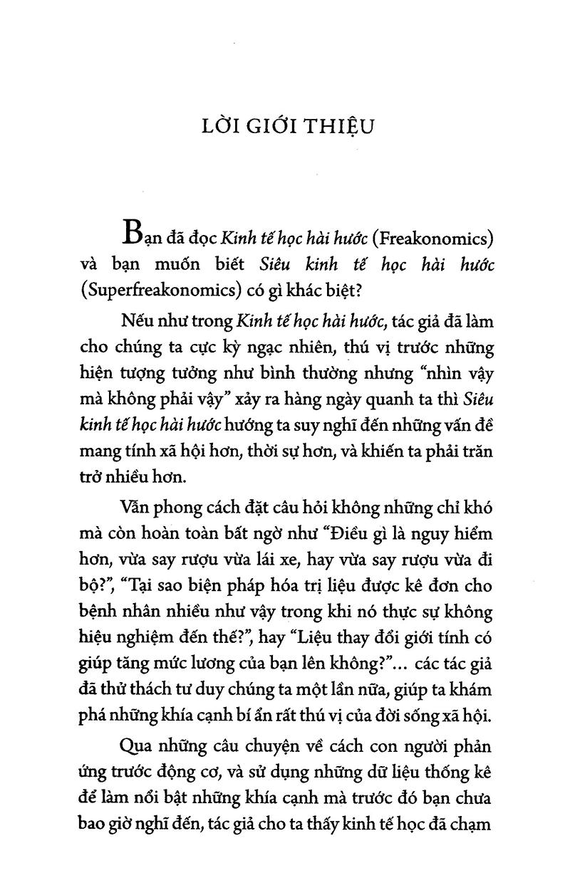Sách - Siêu kinh tế học hài hước