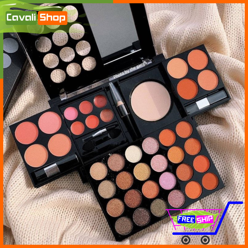 [Mẫu Mới] Phấn Bộ 3 Tầng Sivanna Pro Dk212 New Version - Cavali - Chất Phấn Kết Dính Dễ Dàng Lâu Trôi
