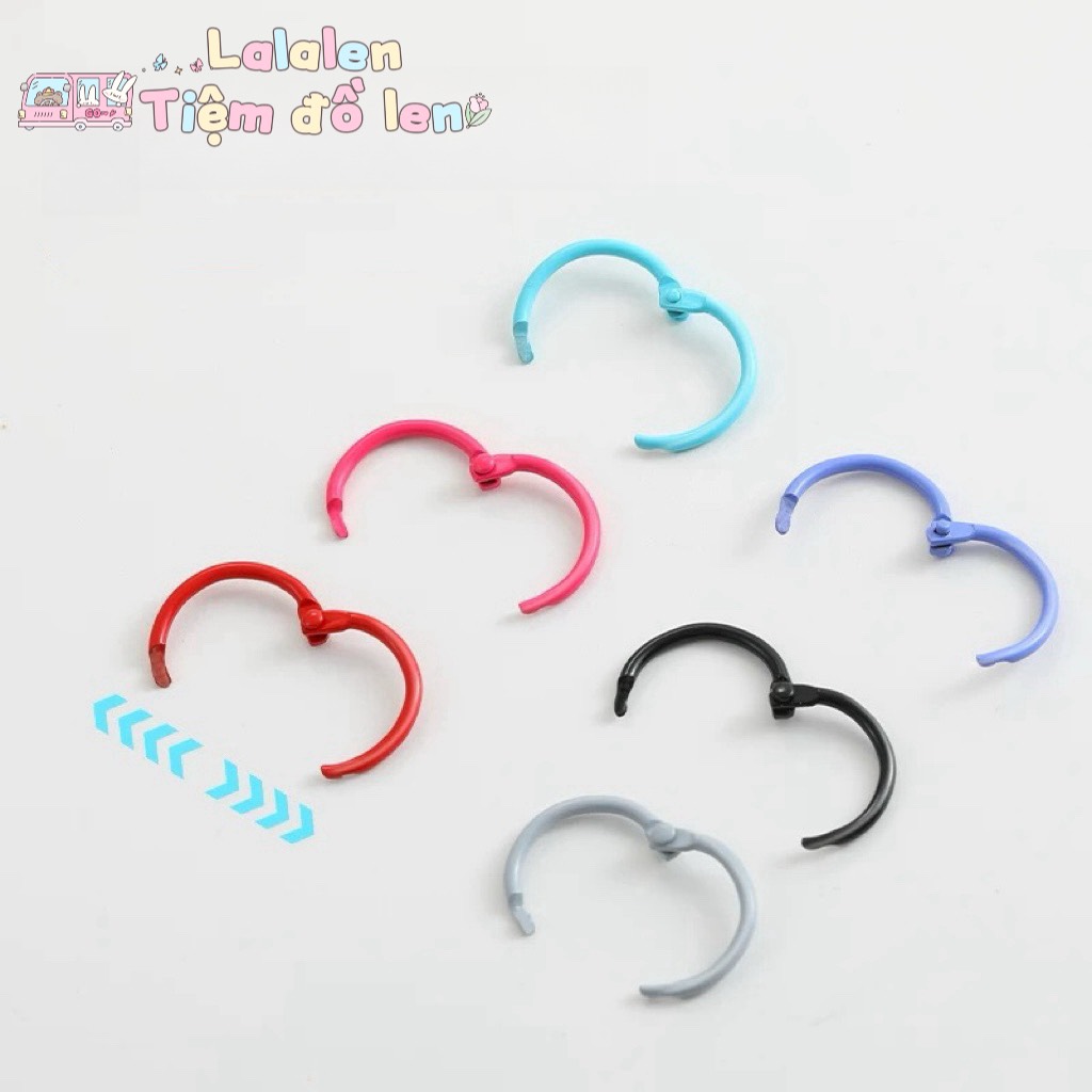 Khoen Móc Khoá Dạng Mắc Cài (Size 3cm)