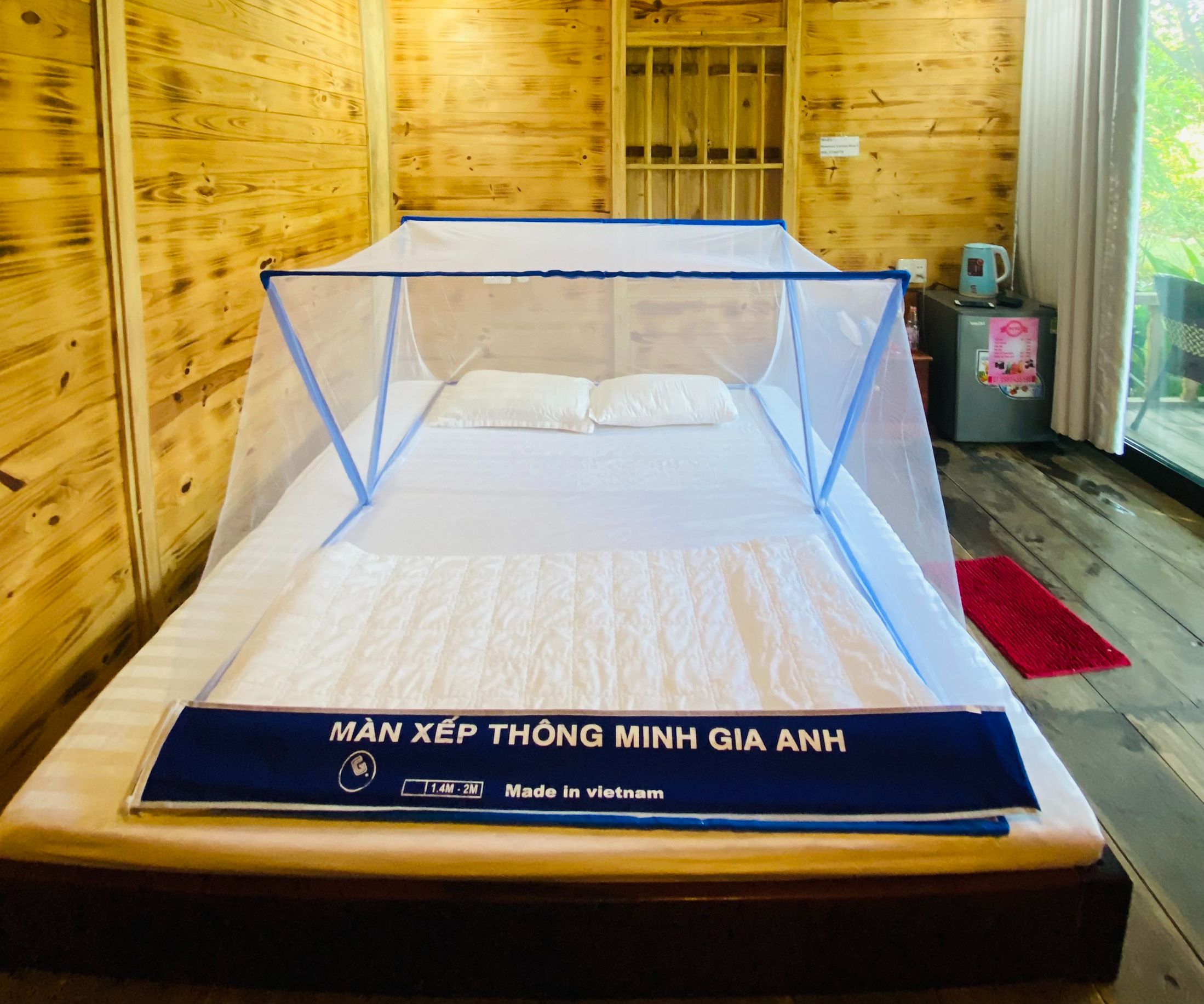 Màn gấp gọn thông minh - mùng ngủ xếp gọn -  màn bung gấp gọn -  màn thông minh gấp gọn
