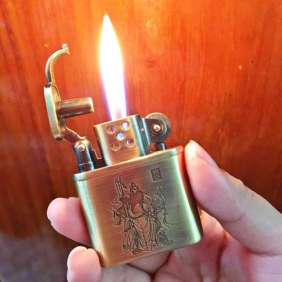 [HCM]BẬT LỬA ĐỒNG DOLPHIN CỐI XÀI GAS ĐÁ (hàng bao đẹp)