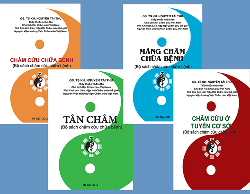 Bộ sách Châm cứu 4 cuốn (GS.TSKH Nguyễn Tài Thu)